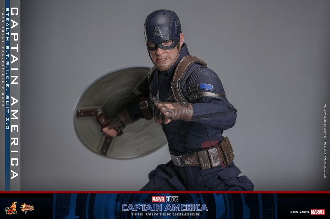 【新品未開封】ホットトイズ　キャプテンアメリカ2.0 ホットトイズ新作！キャプテン・アメリカ ステルス・スーツVer.2.0が26