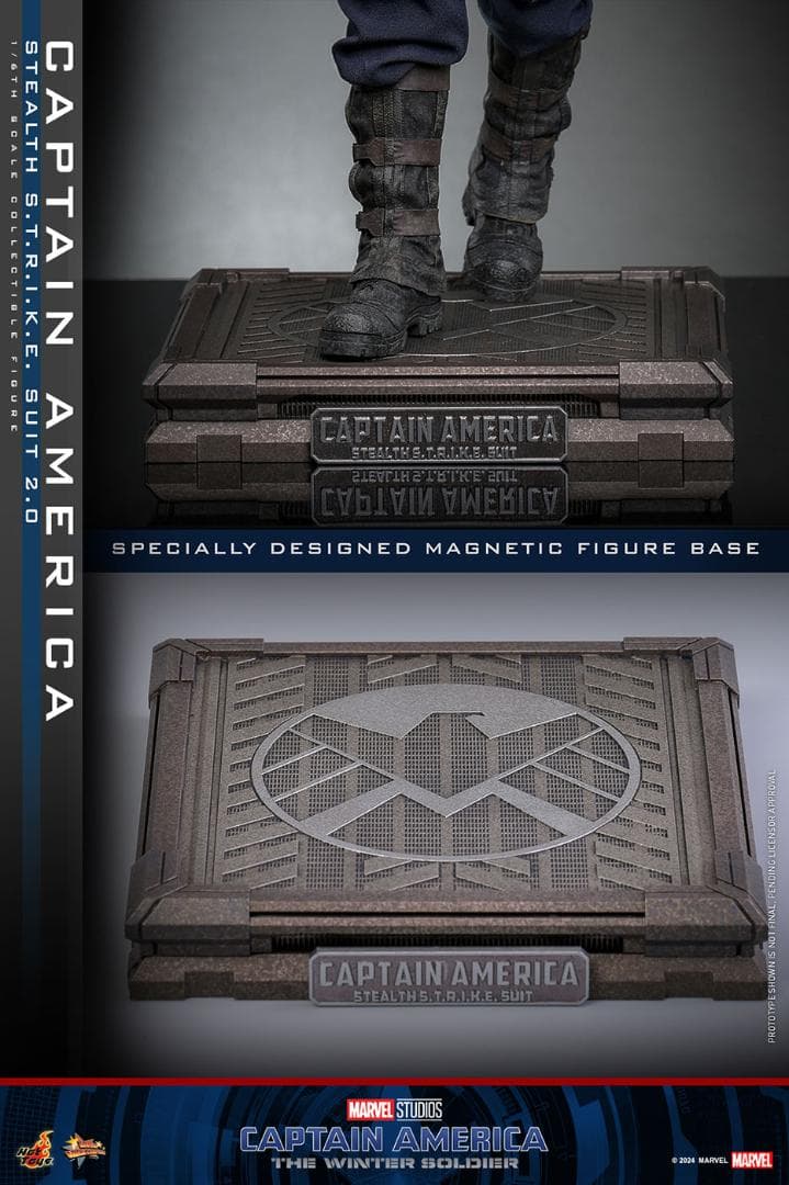 ホットトイズ 1/6 ウィンター・ソルジャー キャプテン・アメリカ