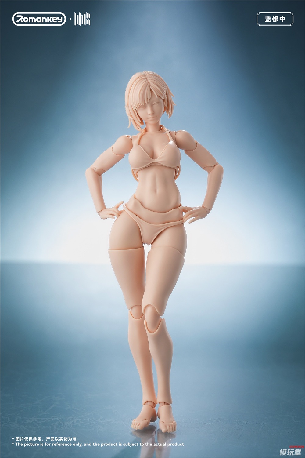 予約 Romankey 1/12 超可動女性素体 ミア 通常版 UMS004 ＆ 限定塗装版