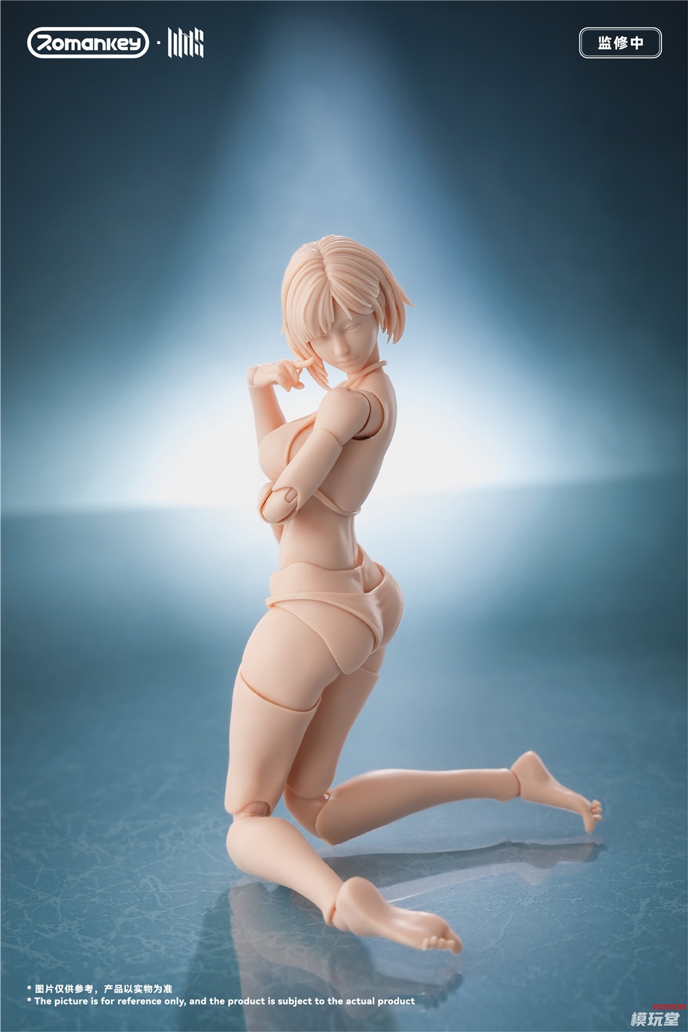 予約 Romankey 1/12 超可動女性素体 ミア 通常版 UMS004 ＆ 限定塗装版