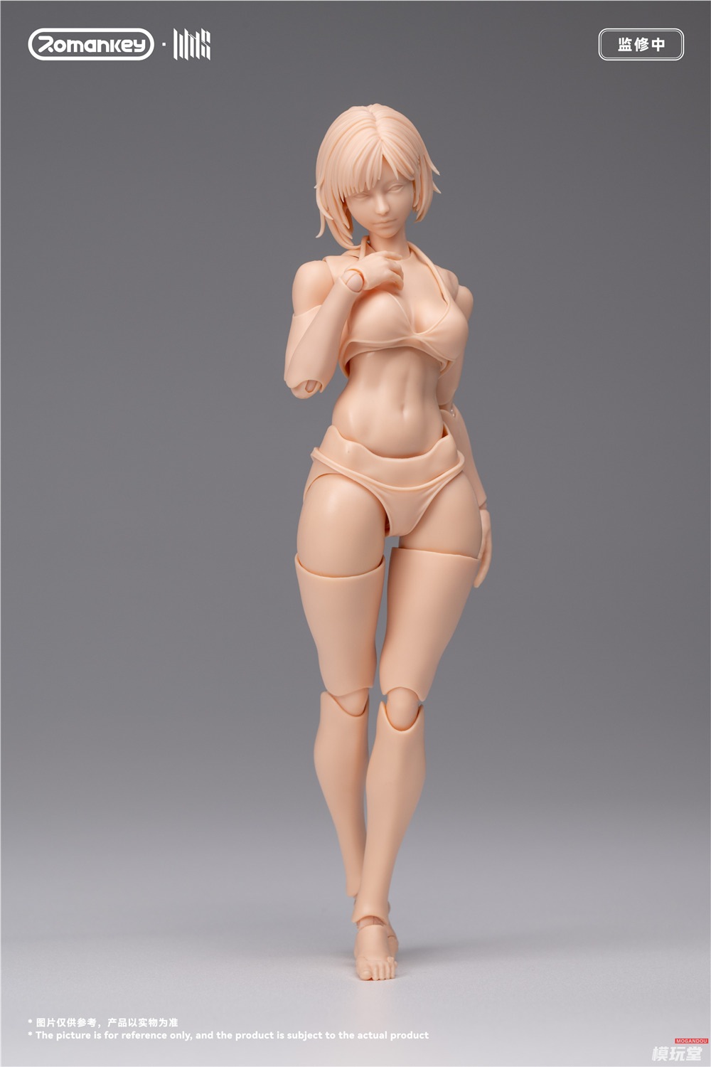 予約 Romankey 1/12 超可動女性素体 ミア 通常版 UMS004 ＆ 限定塗装版