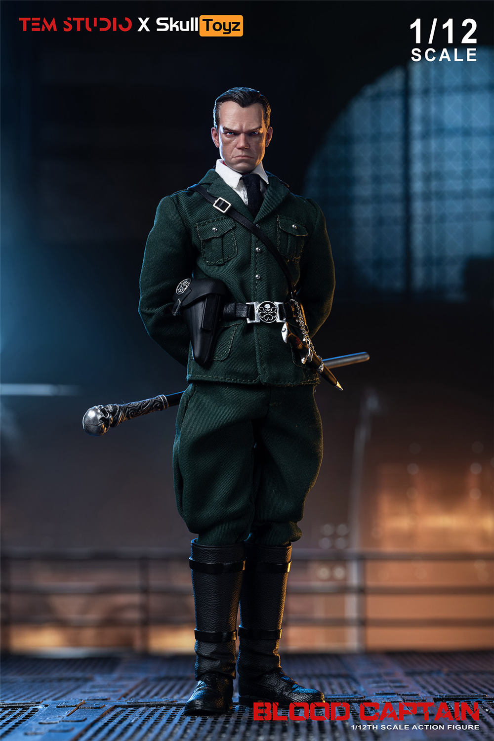 予約 TEM STUDIO x Skull Toyz 1/12 ブラッド・キャプテン TEMS007