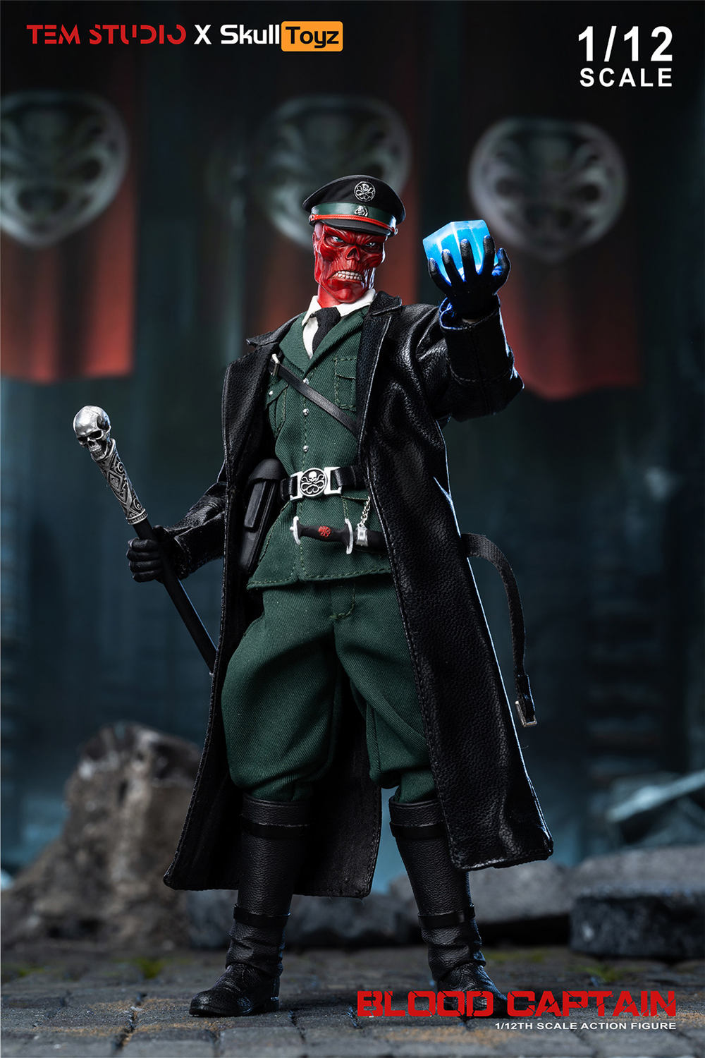 予約 TEM STUDIO x Skull Toyz 1/12 ブラッド・キャプテン TEMS007