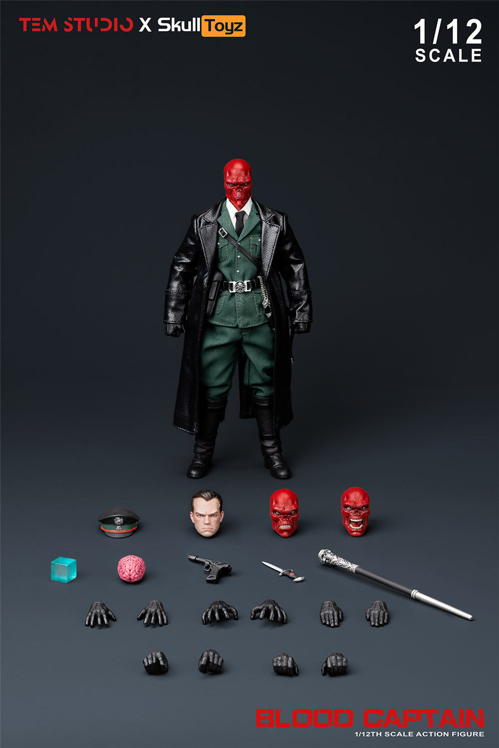 予約 TEM STUDIO x Skull Toyz 1/12 ブラッド・キャプテン TEMS007