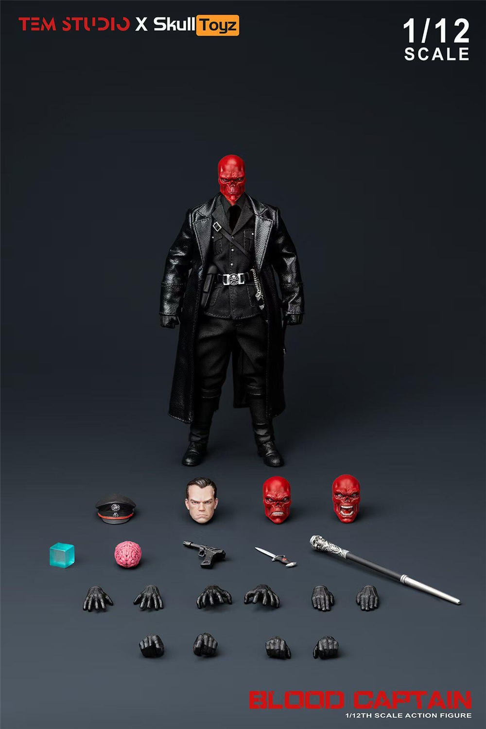 予約 TEM STUDIO x Skull Toyz 1/12 ブラッド・キャプテン TEMS007