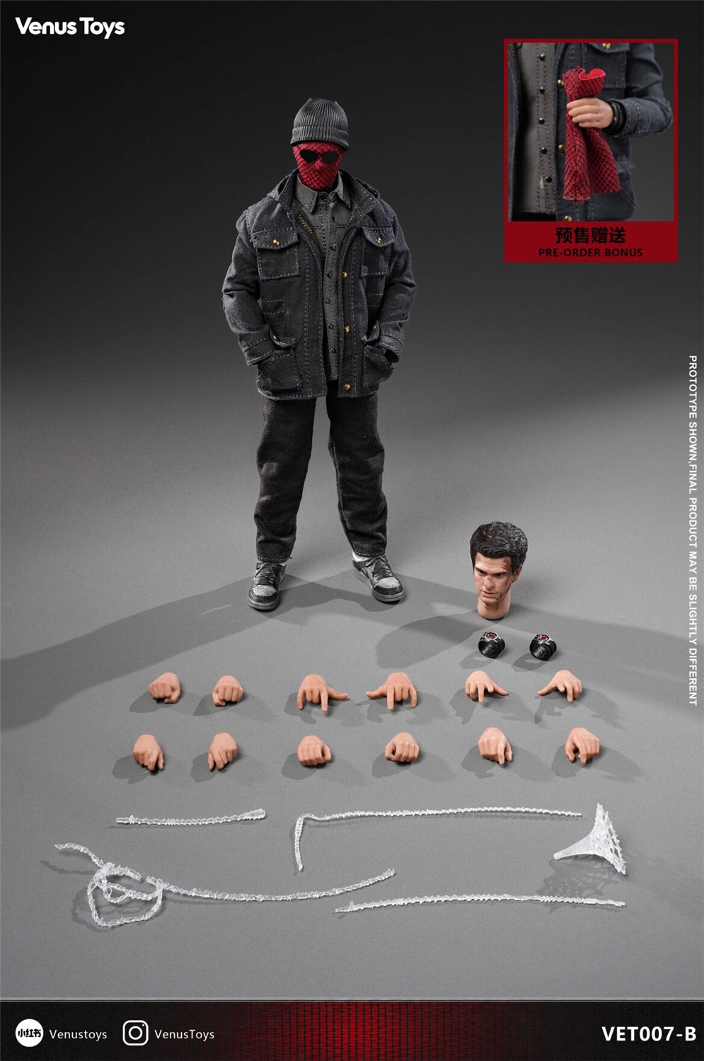 予約 Venus Toys 1/12 ナイト・ヴィジランテ VET007 予約特典付き
