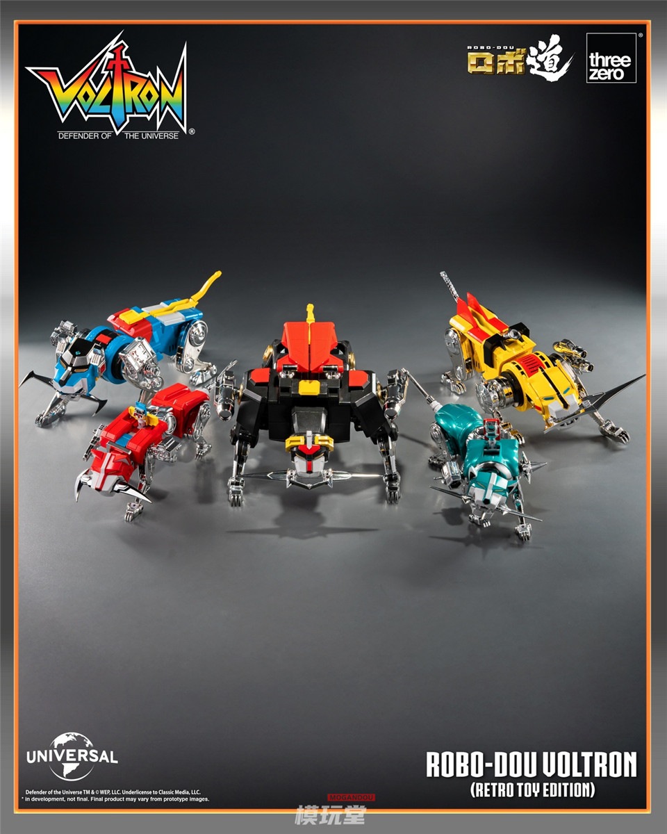 予約 threezero ロボ道 ボルトロン (レトロトイ版) 3Z0947 Voltron