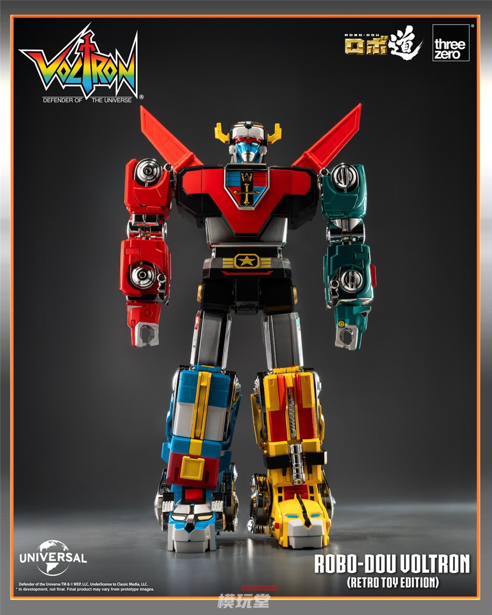 予約 threezero ロボ道 ボルトロン (レトロトイ版) 3Z0947 Voltron
