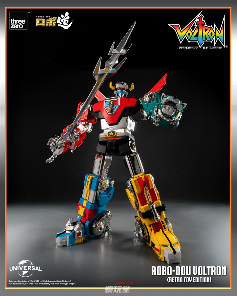 予約 threezero ロボ道 ボルトロン (レトロトイ版) 3Z0947 Voltron
