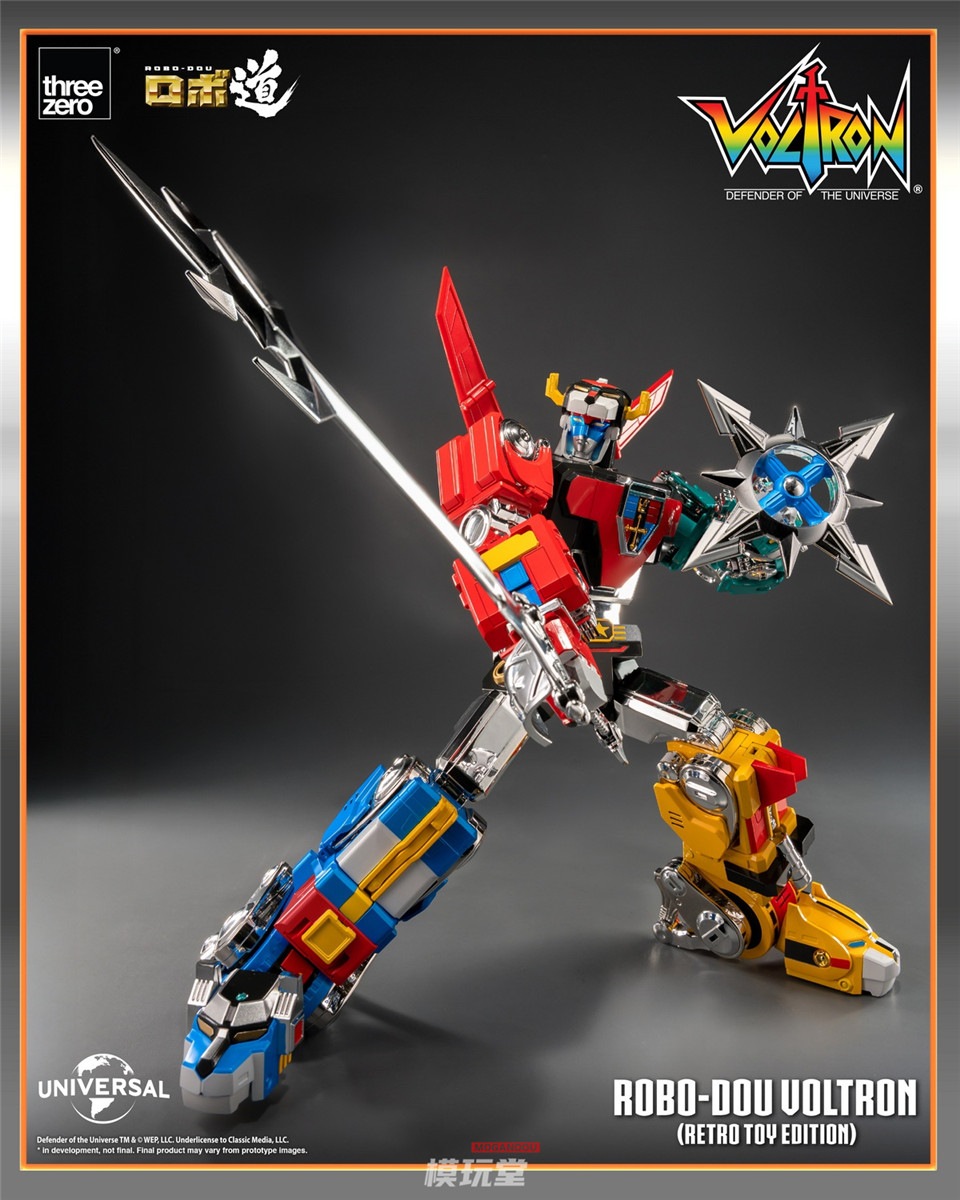 予約 threezero ロボ道 ボルトロン (レトロトイ版) 3Z0947 Voltron