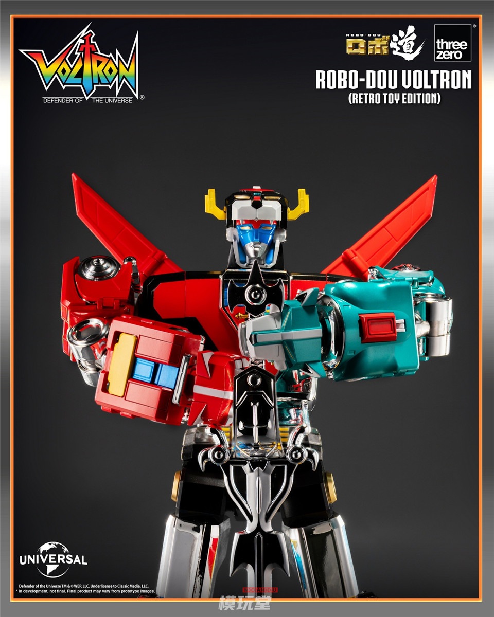 予約 threezero ロボ道 ボルトロン (レトロトイ版) 3Z0947 Voltron