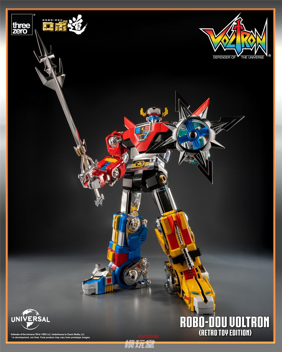 予約 threezero ロボ道 ボルトロン (レトロトイ版) 3Z0947 Voltron