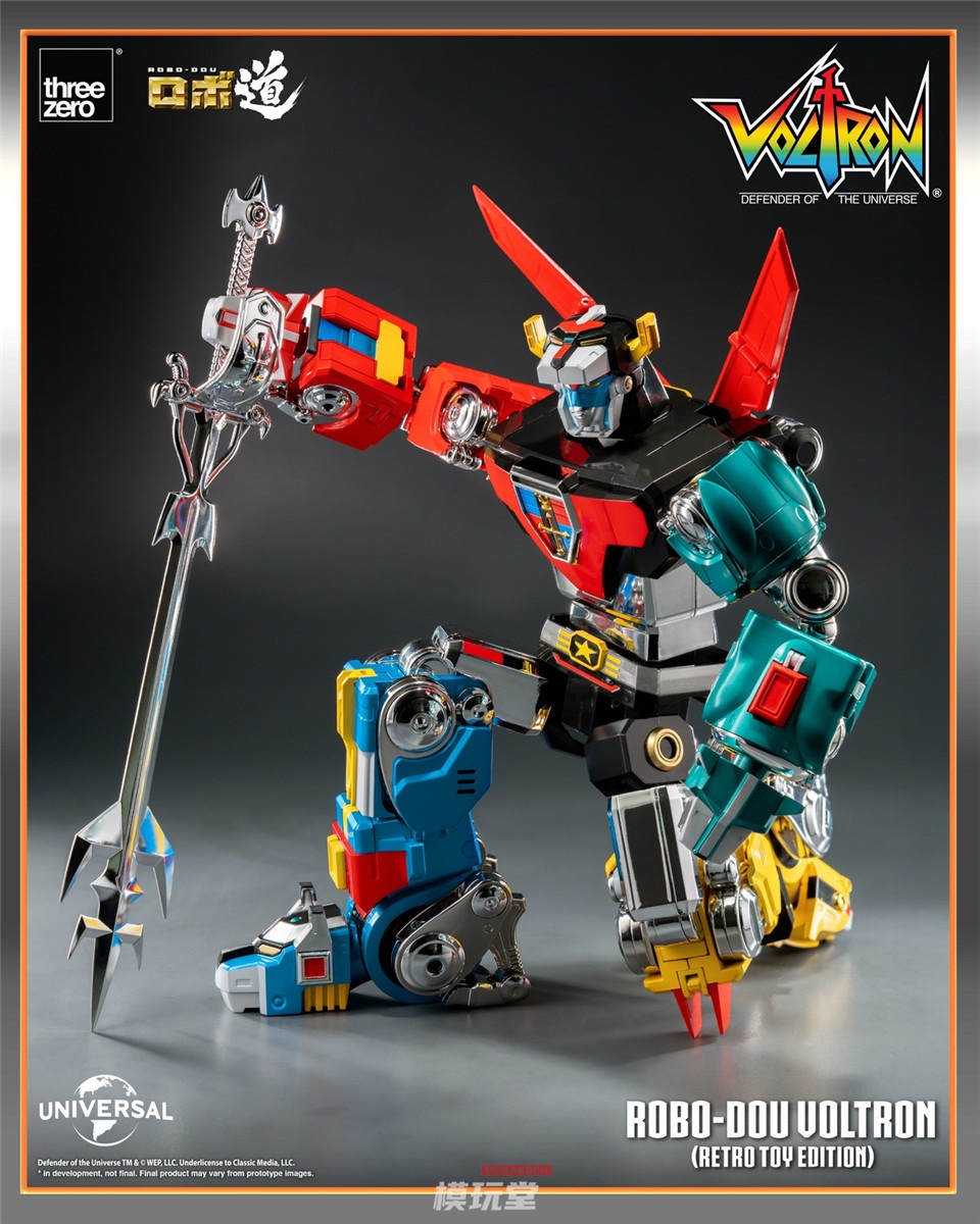 予約 threezero ロボ道 ボルトロン (レトロトイ版) 3Z0947 Voltron