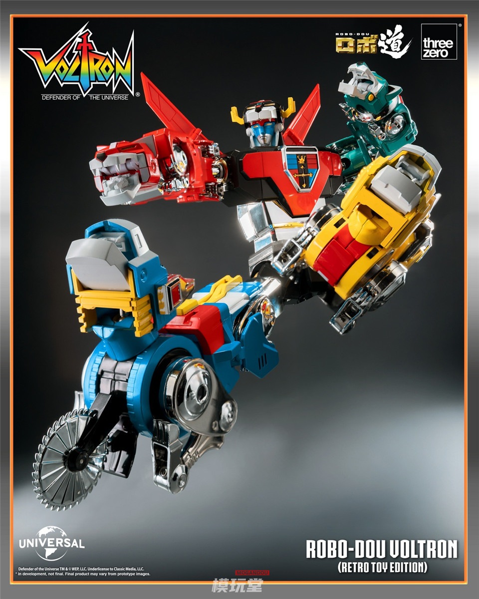 予約 threezero ロボ道 ボルトロン (レトロトイ版) 3Z0947 Voltron
