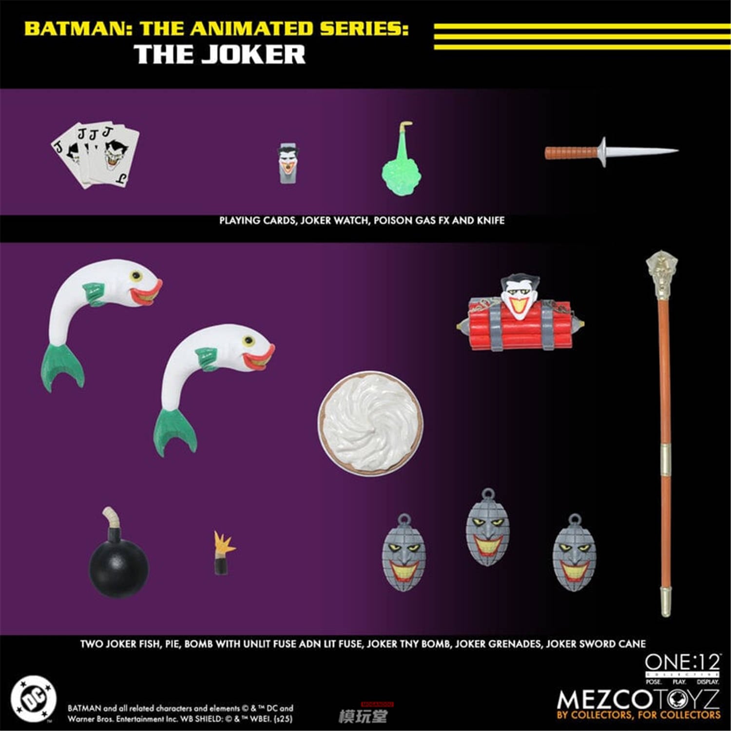 予約 Mezco Toyz 1/12 『バットマン：アニメイテッド・シリーズ