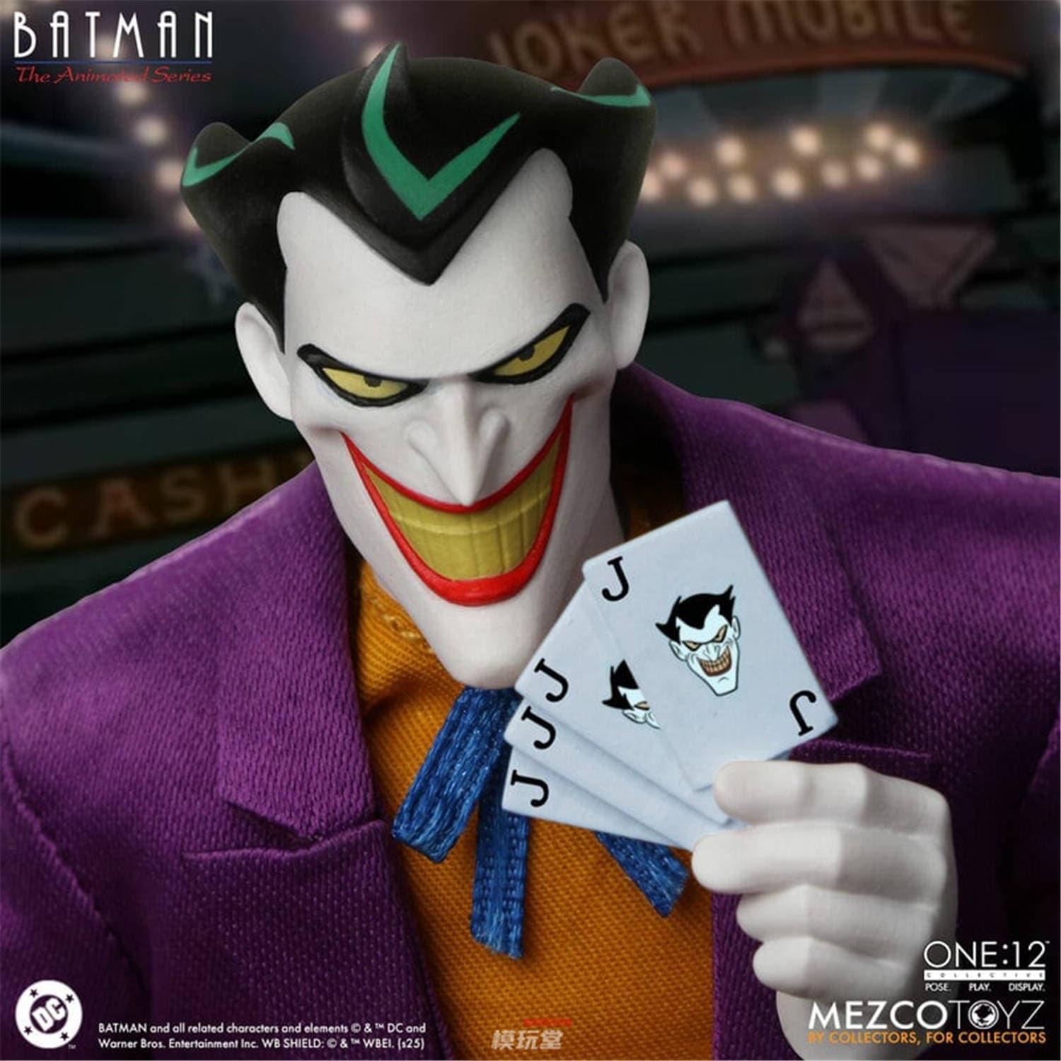 アイアンスタジオ　ジョーカー　アニメイテッド DC』アイアン・スタジオ スタチュー「アートスケール」1/10