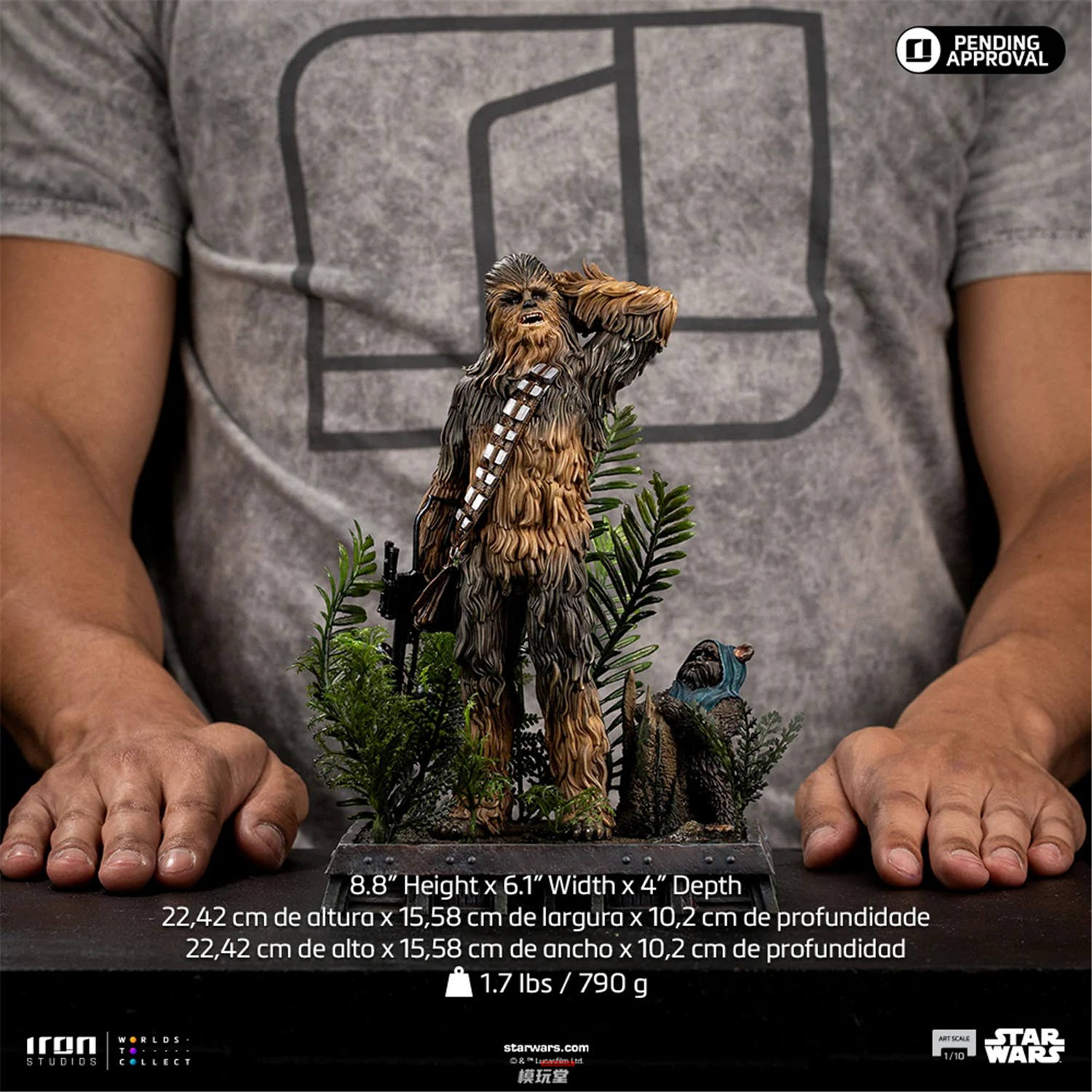 予約 Iron Studios 1/10『スター・ウォーズ』 チューバッカ と