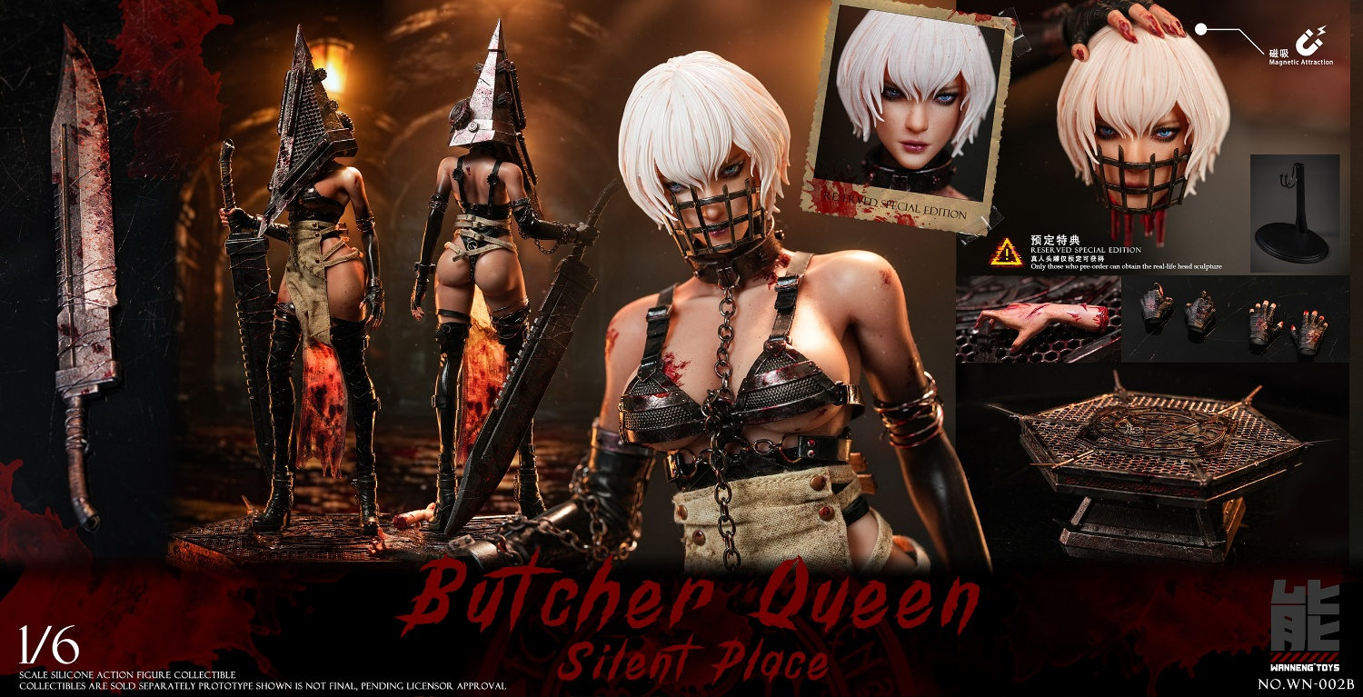 予約 WANNENG TOYS 1/6 サイレント・プレイス ブッチャー・クイーン