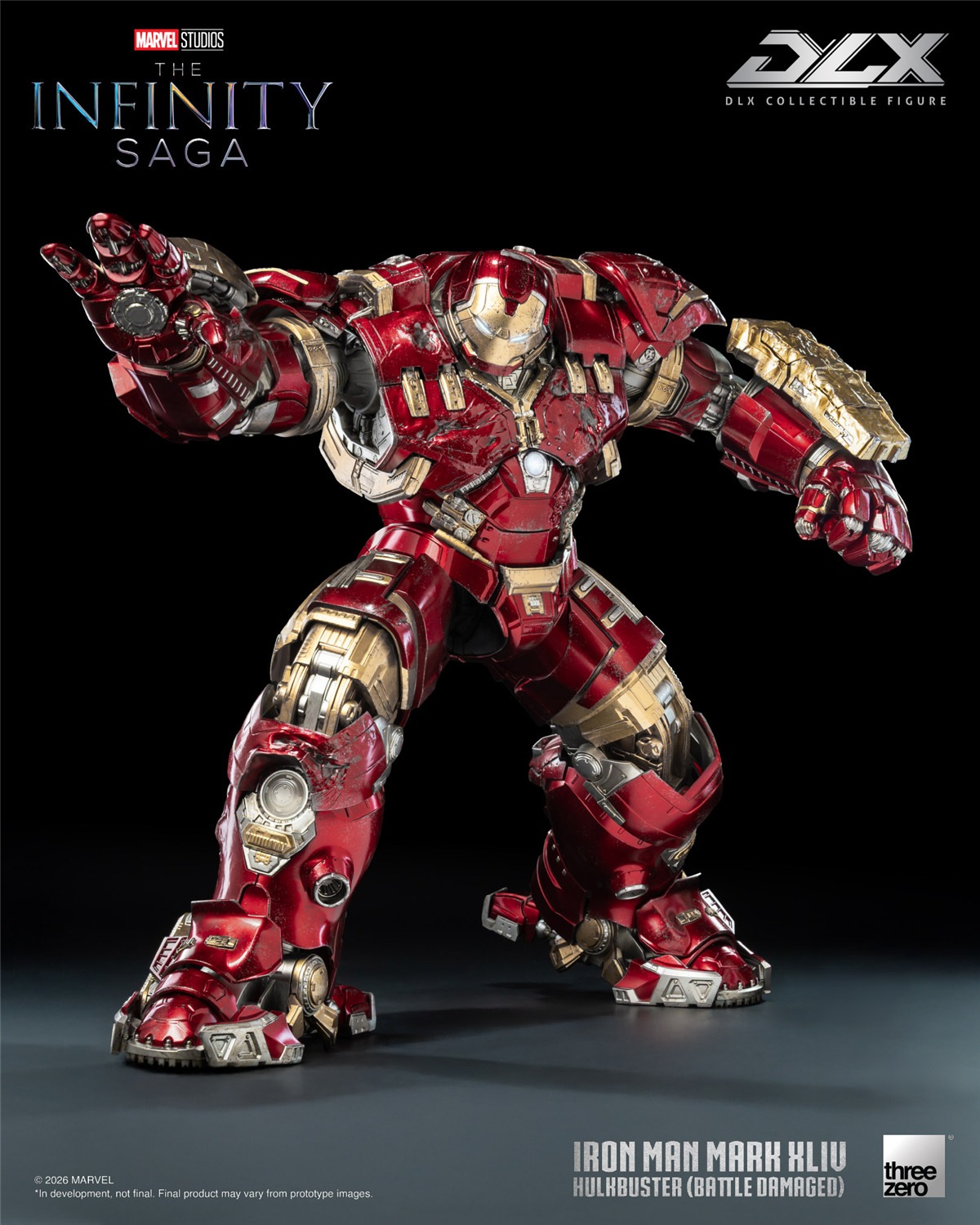 予約 threezero DLX アイアンマン・マーク44 ハルクバスター バトル