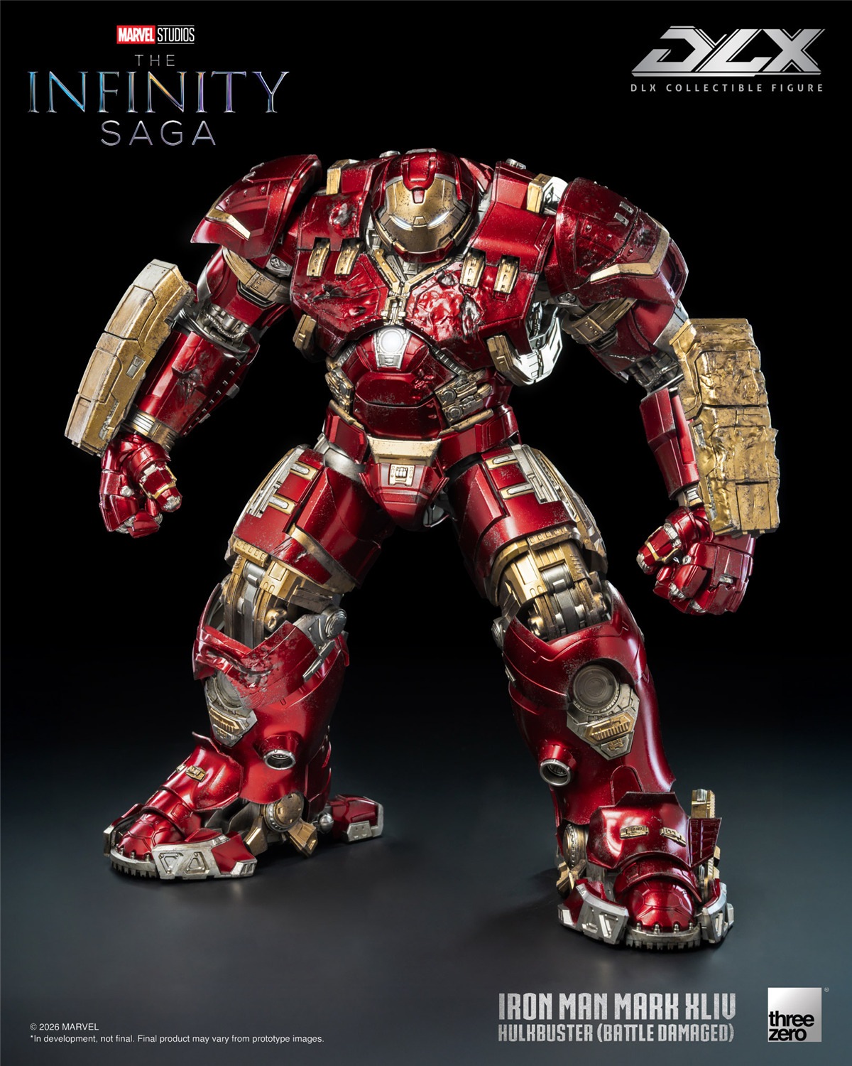 予約 threezero DLX アイアンマン・マーク44 ハルクバスター バトル