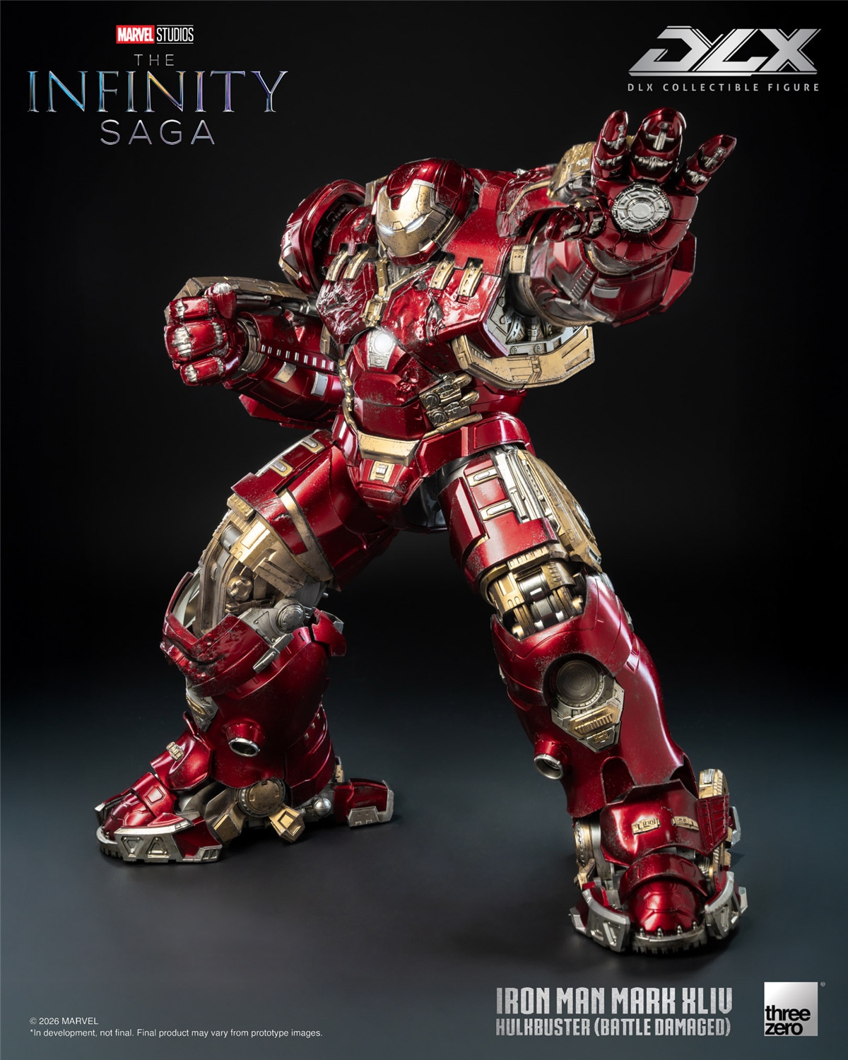 予約 threezero DLX アイアンマン・マーク44 ハルクバスター バトル