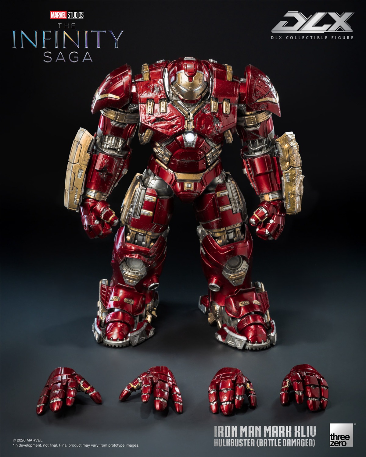 予約 threezero DLX アイアンマン・マーク44 ハルクバスター バトル