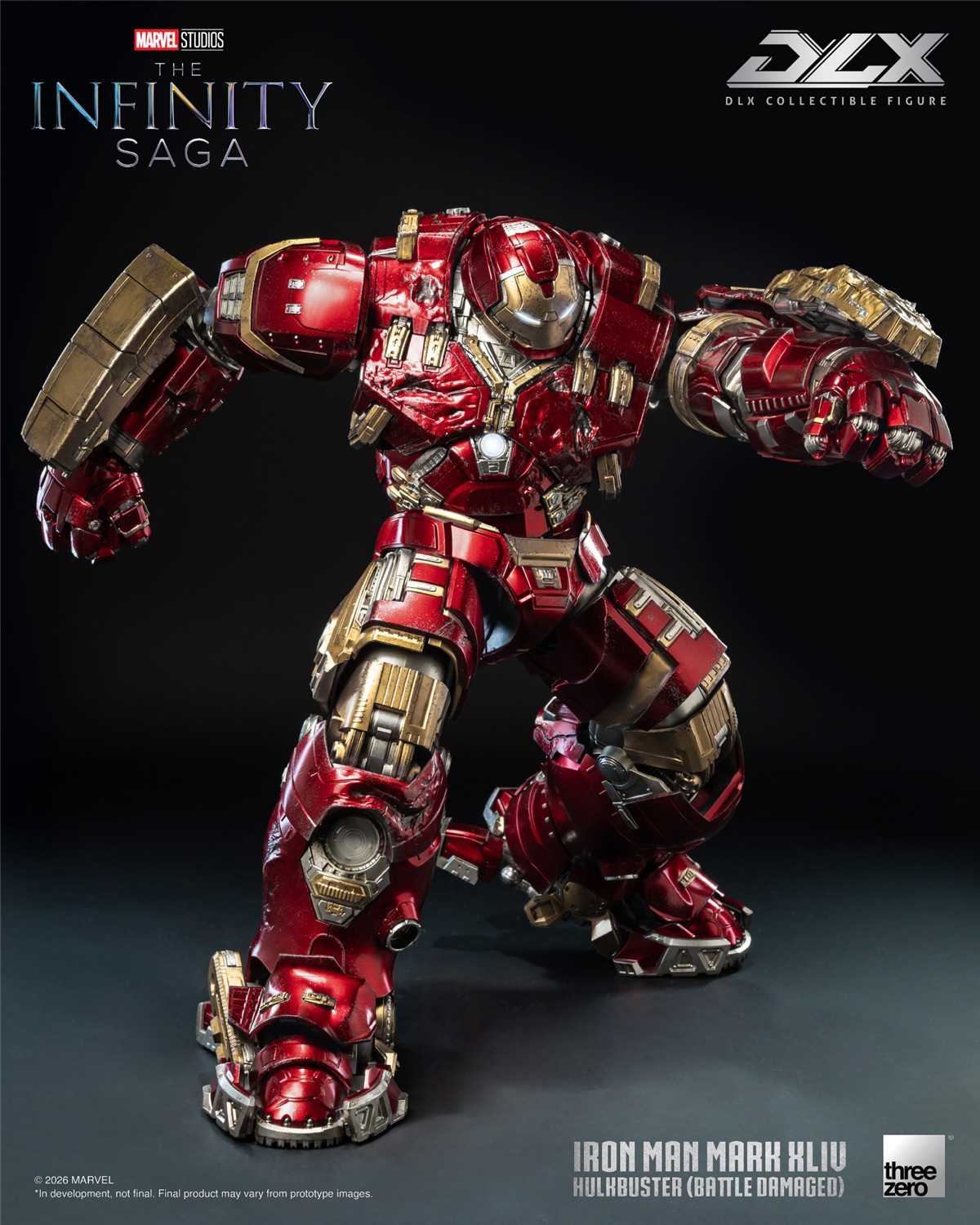 未開封 threezero ハルクバスター アイアンマン 予約 threezero DLX アイアンマン・マーク44 ハルクバスター バトル