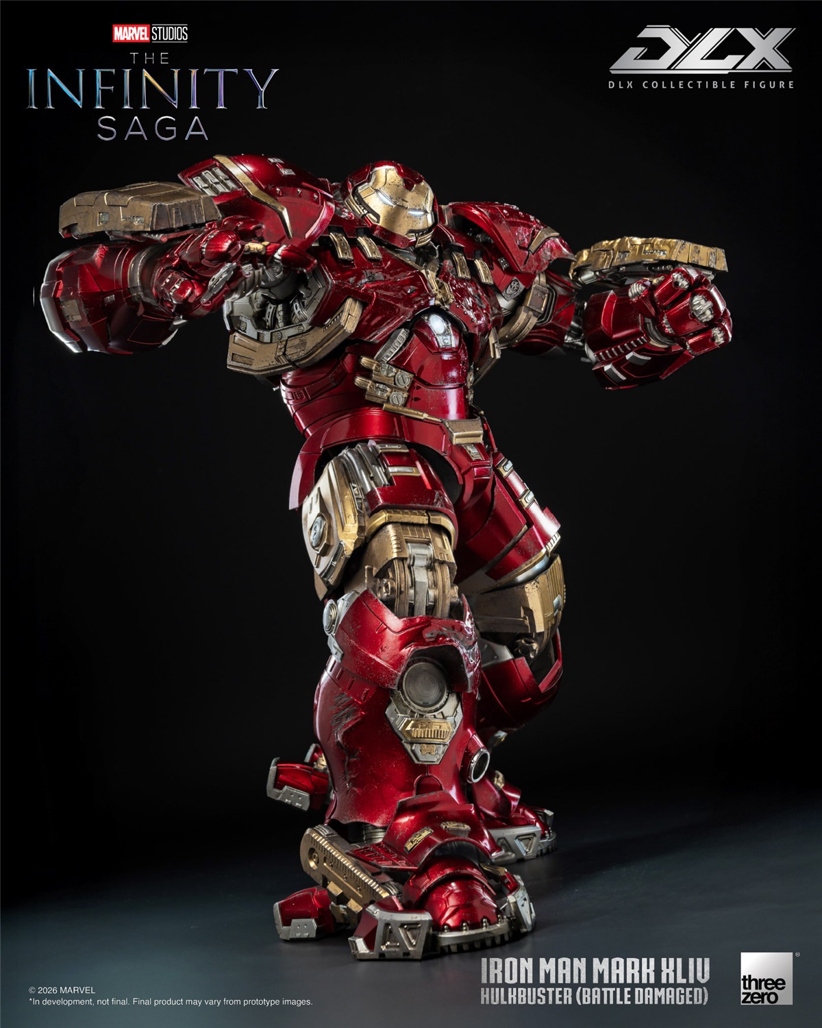 予約 threezero DLX アイアンマン・マーク44 ハルクバスター バトル