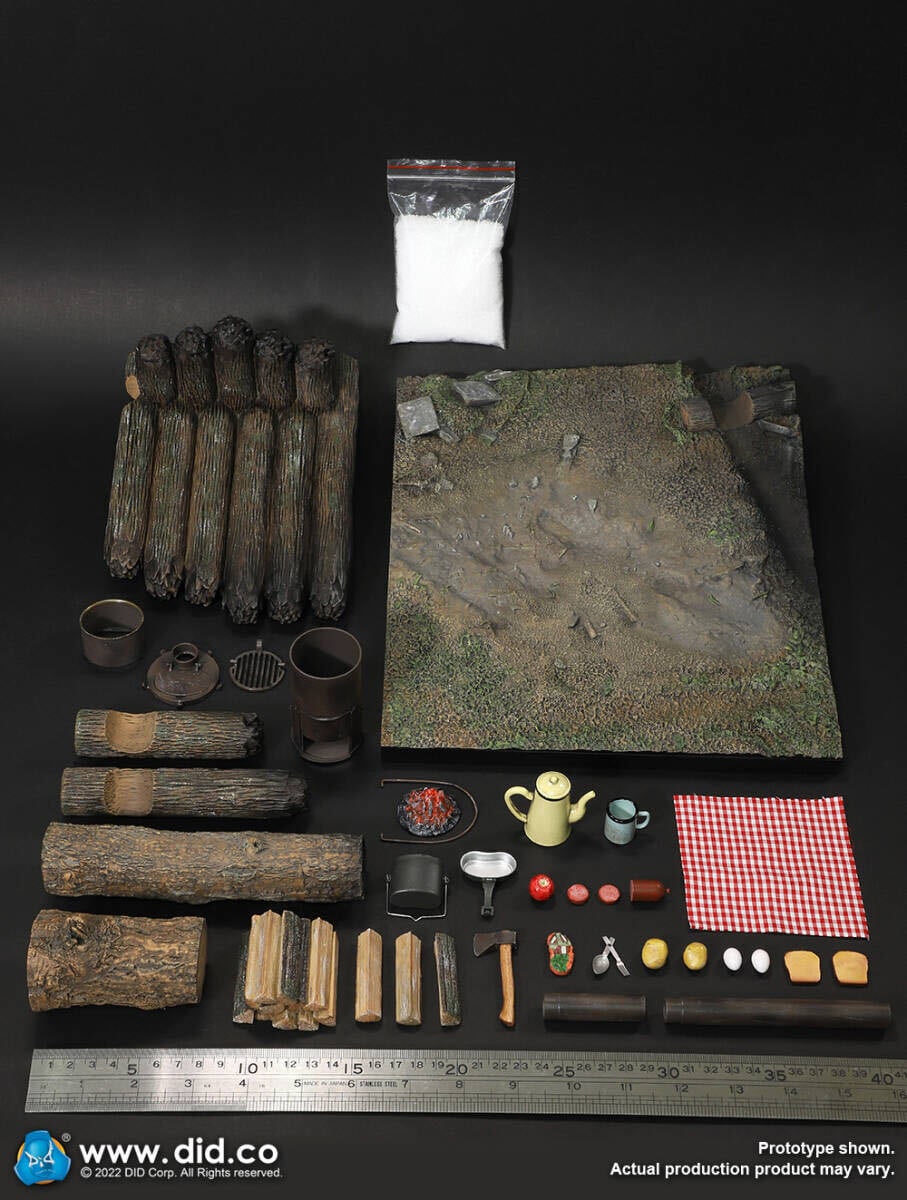 DID 1/6 WWII ストーブ ジオラマセット 未開封新品 E60067 Stove