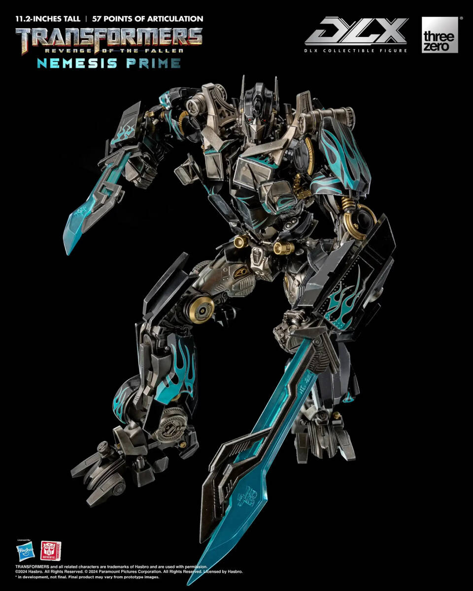 threezero　ネメシスプライム フィギュア未開封 threezero DLX トランスフォーマー リベンジ ネメシスプライム 世界