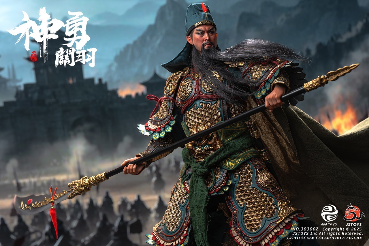 303TOYS x JSTOYS 1/6 三国シリーズ 関羽 雲長 DX.Ver 303002 THREE