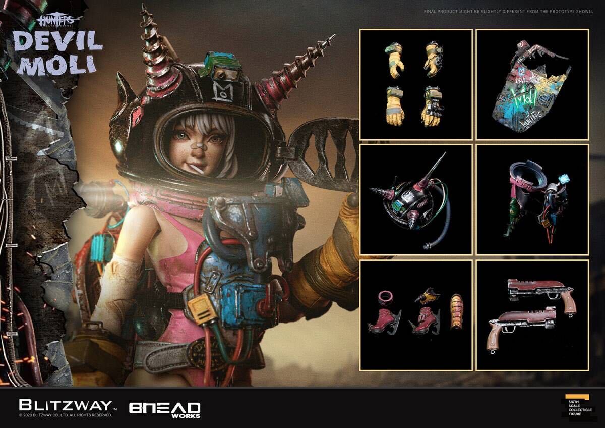 Blitzway 1/6 HUNTERS : Day After WWlll Devil Moli 未開封新品 BW