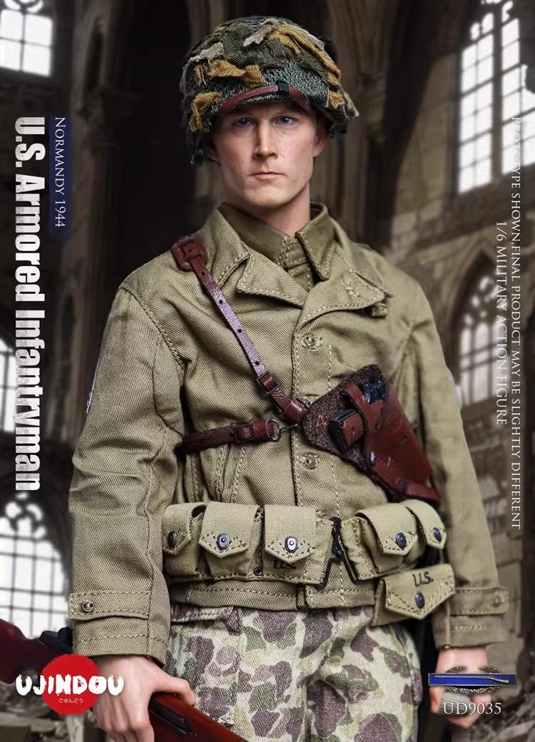 UJINDOU 1/6 WWII U.S. Armored Infantryman,Normandy 1944 未開封新品