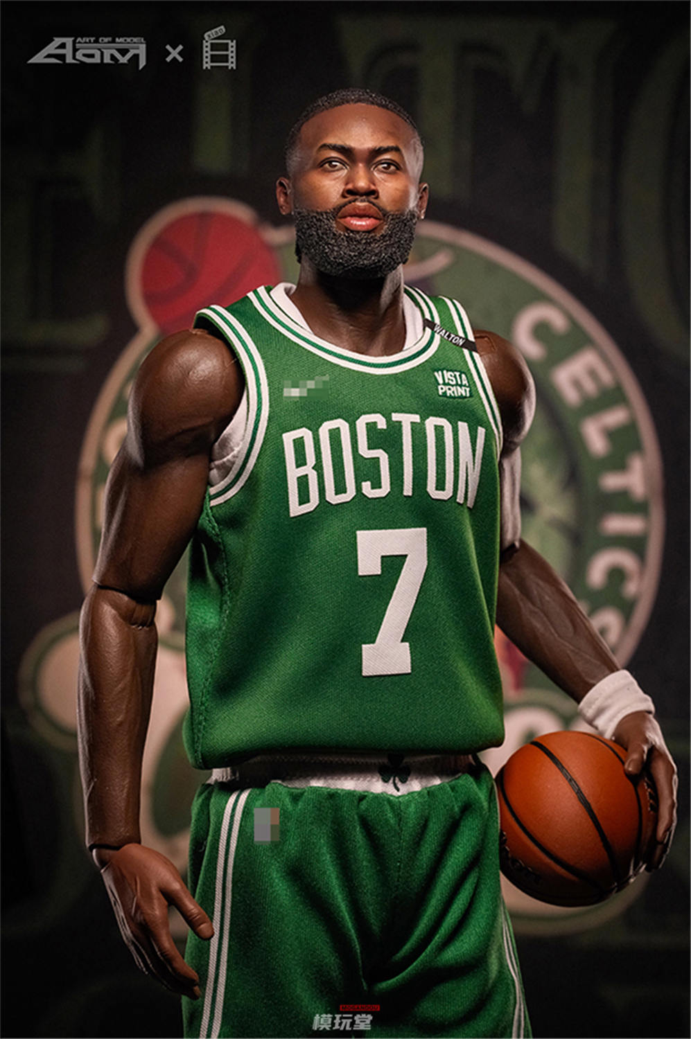 予約 Aom Toys 1/6 NBAシリーズ 双子の兄弟 ジェイレン・ブラウン 優勝