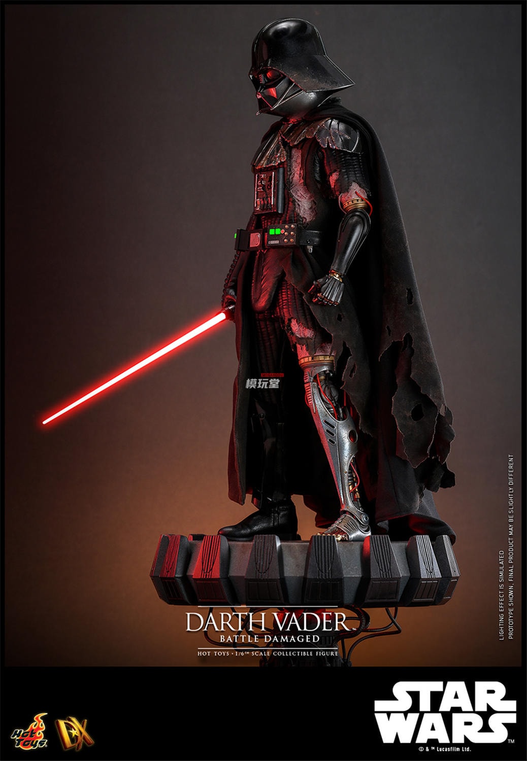 ホットトイズ 1/6 『スター・ウォーズ』 ダース・ベイダー （バトル