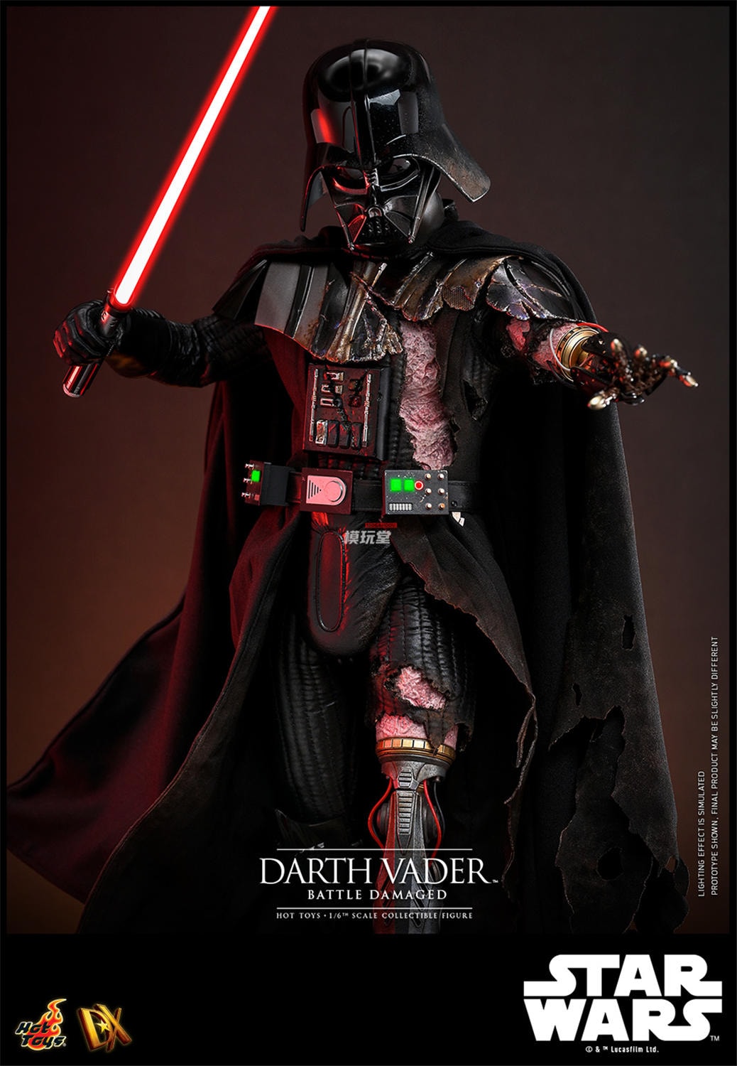 ホットトイズ 1/6 『スター・ウォーズ』 ダース・ベイダー （バトル