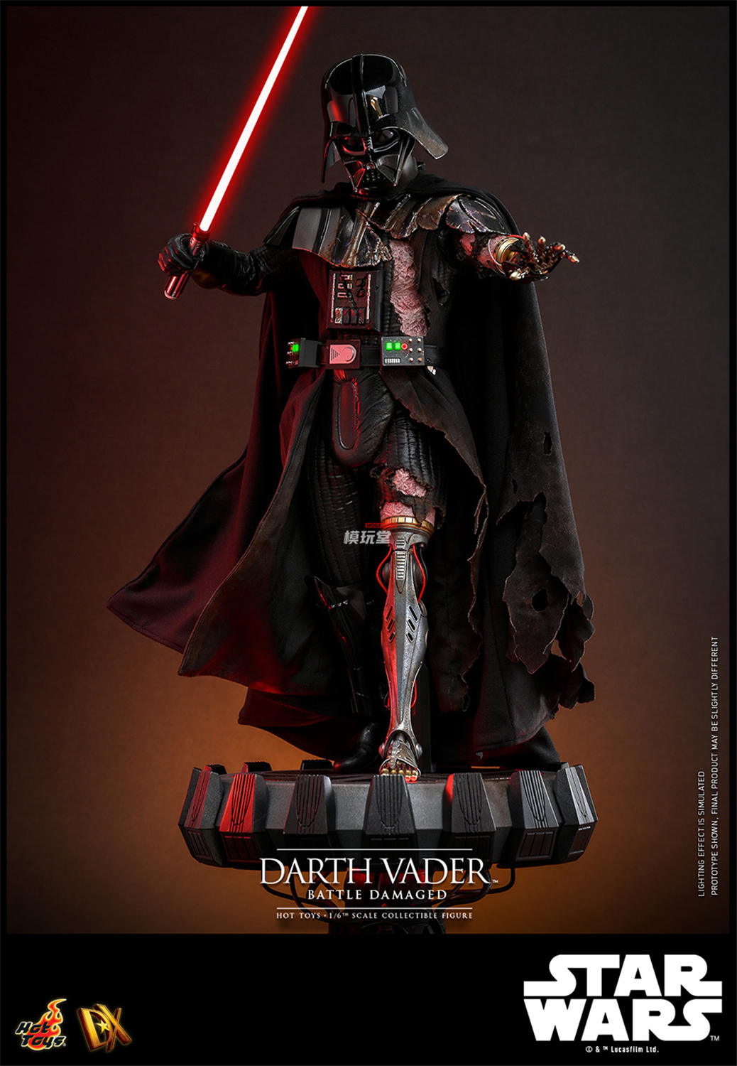 ホットトイズ 1/6 『スター・ウォーズ』 ダース・ベイダー （バトル