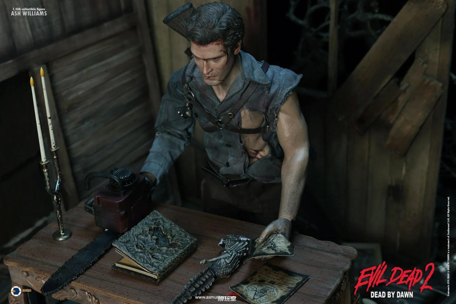 予約 ASMUS TOYS 1/6『死霊のはらわたII』 アッシュ・ウィリアムズ