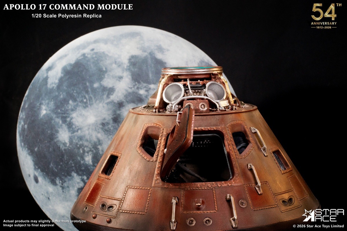 予約 Star Ace Toys 1/20 アポロ17号 司令船 レプリカ モデル SA0161