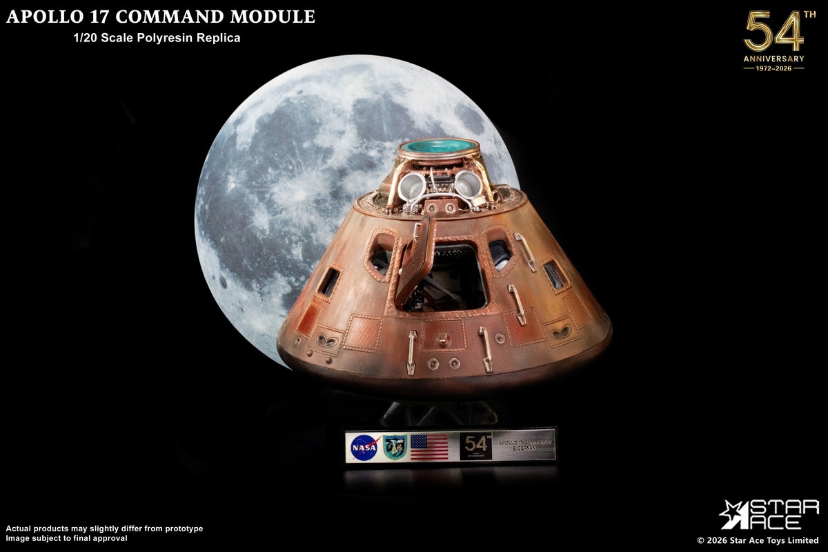 予約 Star Ace Toys 1/20 アポロ17号 司令船 レプリカ モデル SA0161