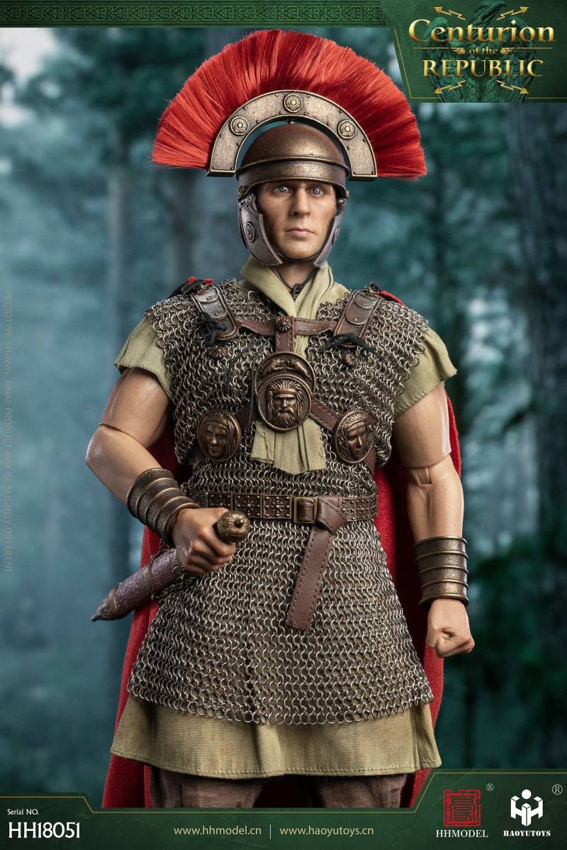 HHMODEL × HAOYUTOYS 1/6 ローマ 第13軍団 センチュリオン 百人隊長 未