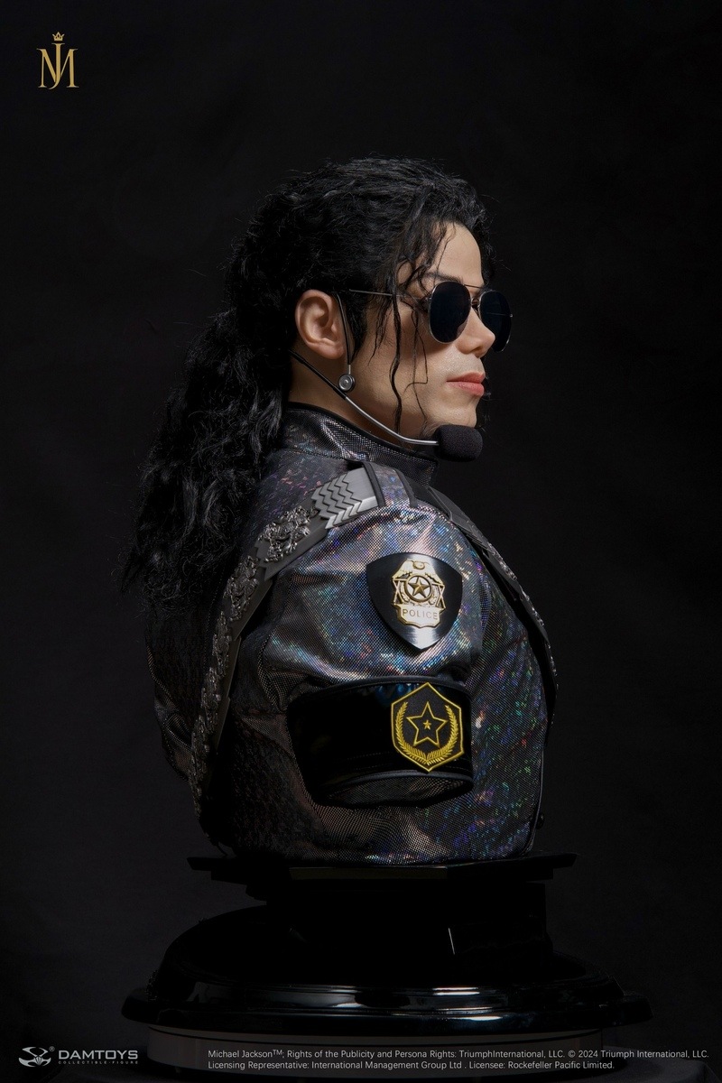 予約 DAMTOYS 1/1 マイケル・ジャクソン デンジャラス 植毛スカルプ