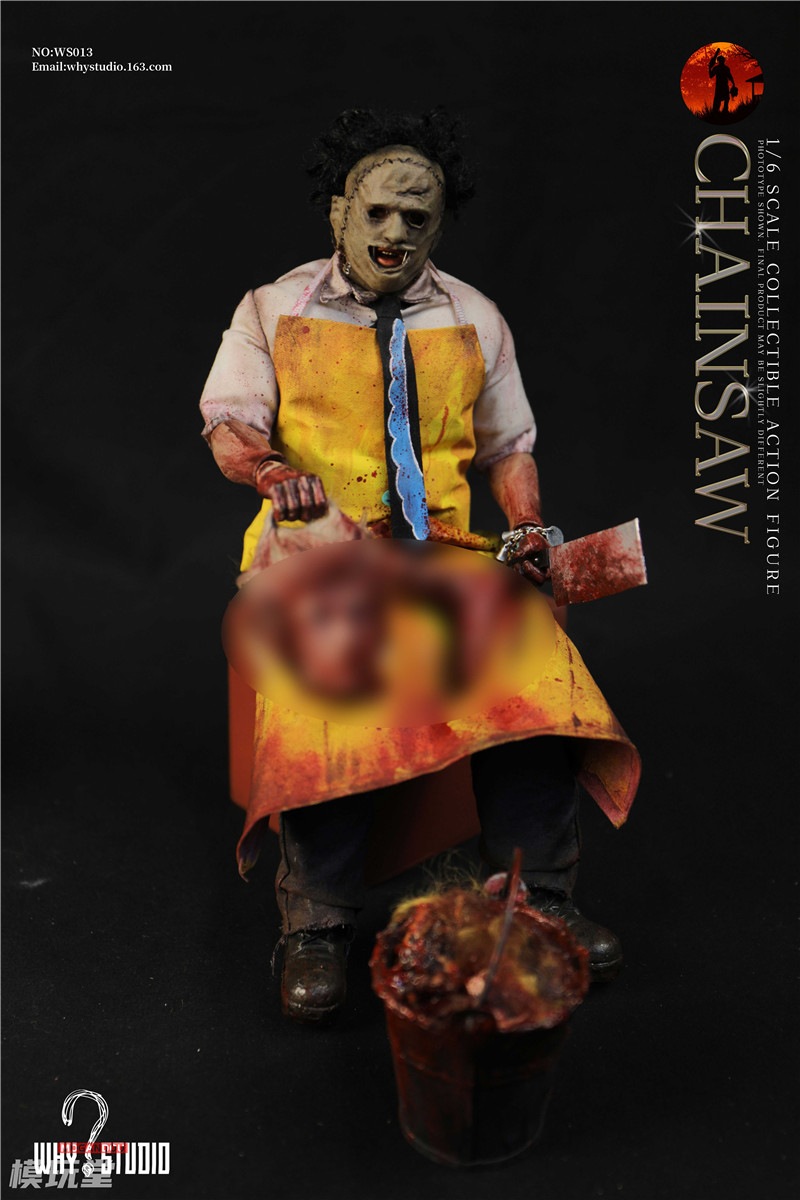 予約 WHY STUDIO 1/6 テキサス チェインソー ブッチャー 再販.Ver
