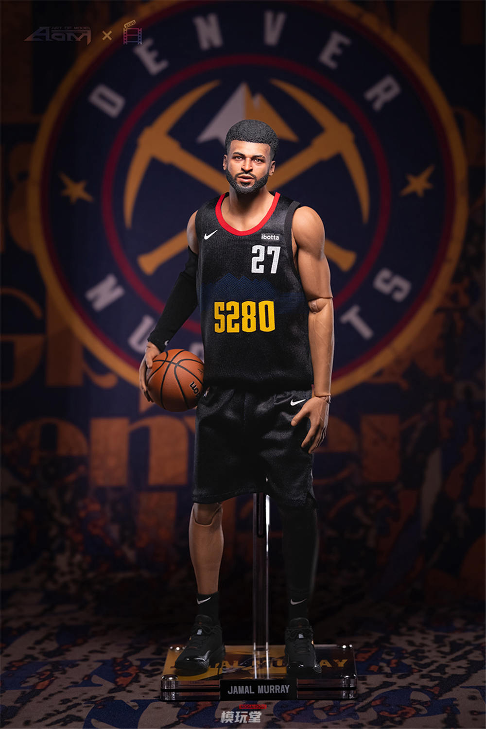 予約 Aom Toys 1/6 NBAシリーズ ジャマール・マレー レイカーズ撃破