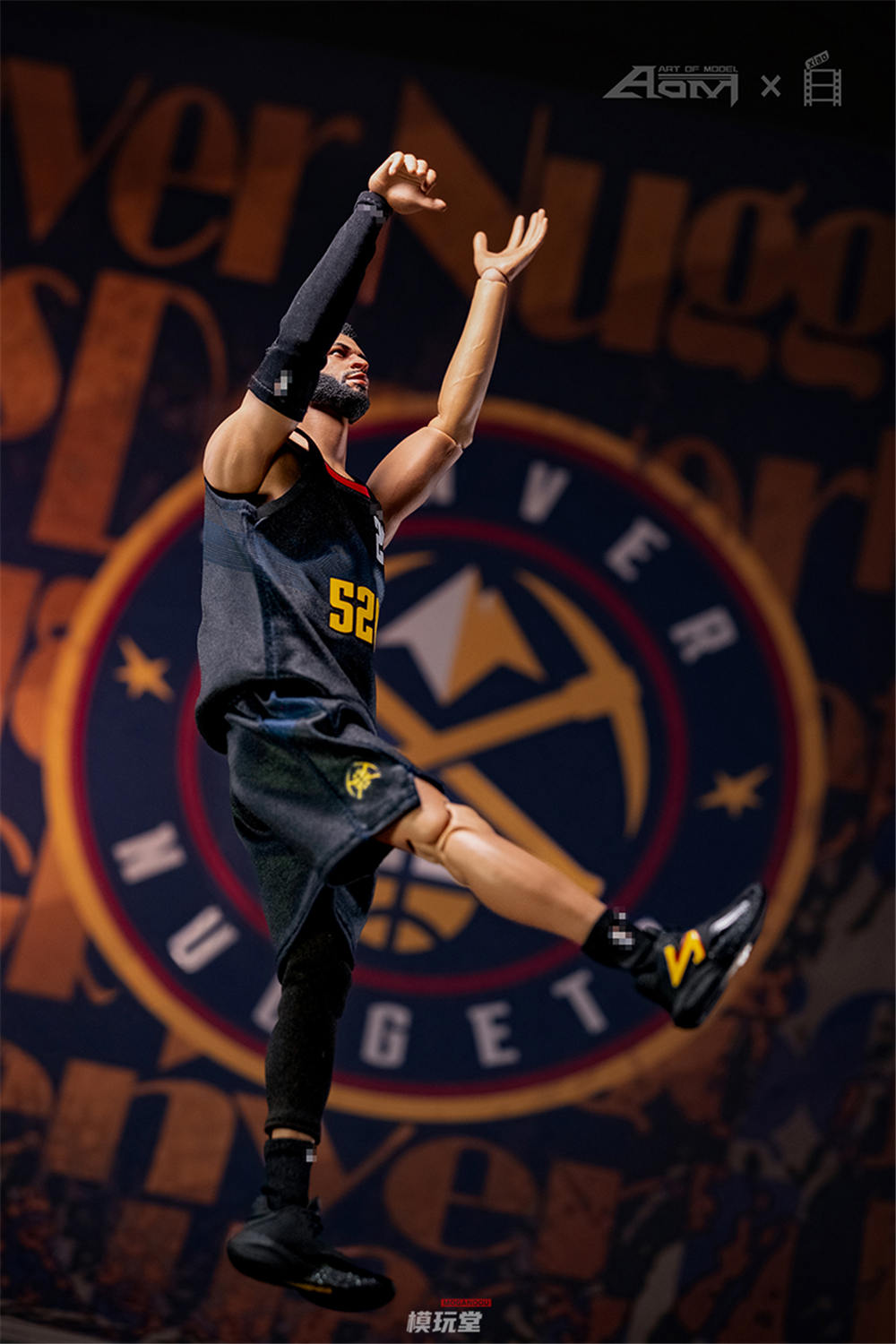 予約 Aom Toys 1/6 NBAシリーズ ジャマール・マレー レイカーズ撃破