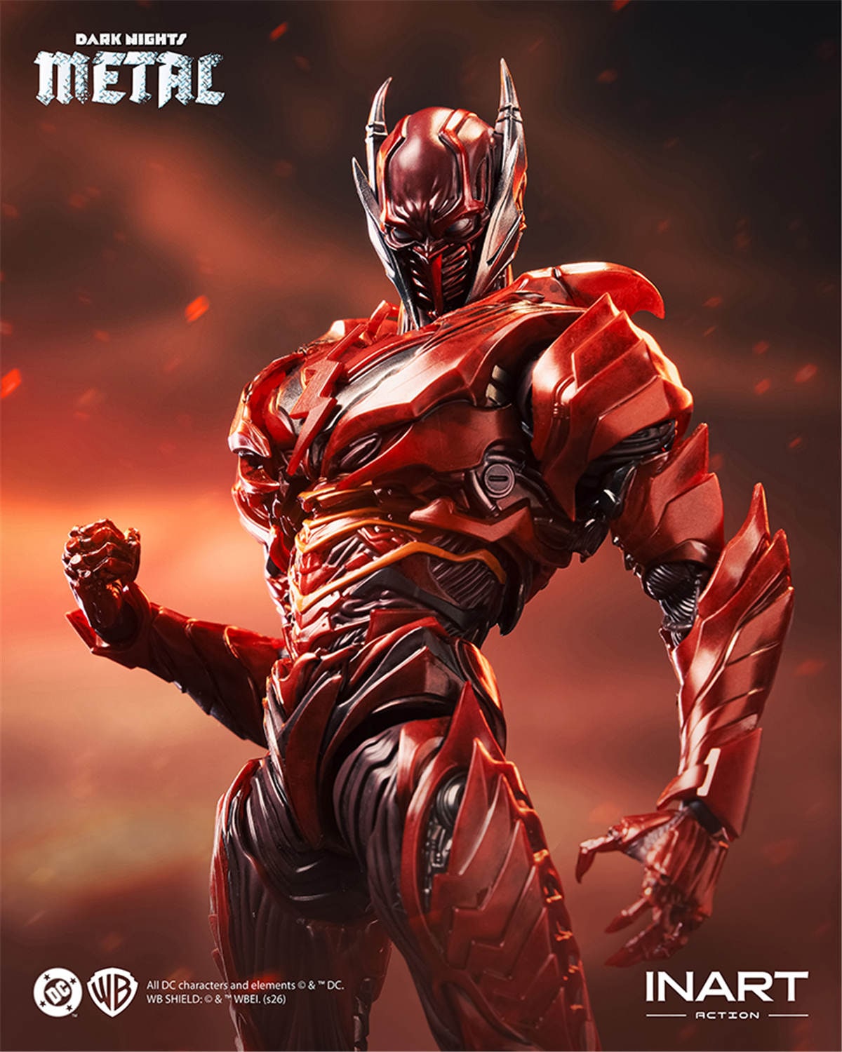 予約 INART 『ダークナイツ：メタル』 レッドデス MAG C0001 Dark