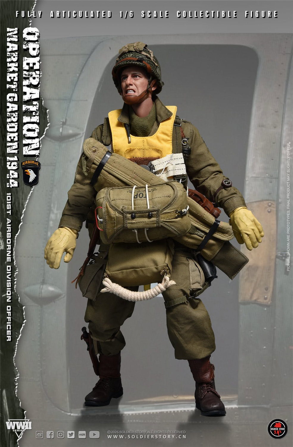 DID 1/6 スケール 可動フィギュア WW2 米軍 第101空挺師団 予約 Soldier Story 1/6 WW2 マーケット・ガーデン作戦 第101空挺