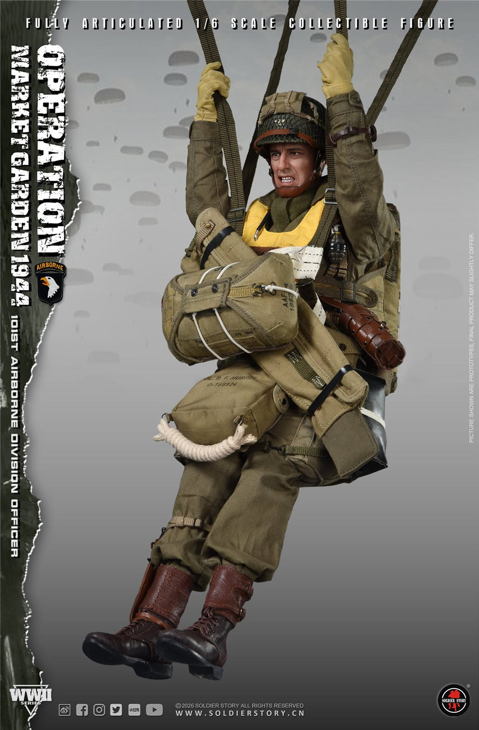 予約 Soldier Story 1/6 WW2 マーケット・ガーデン作戦 第101空挺