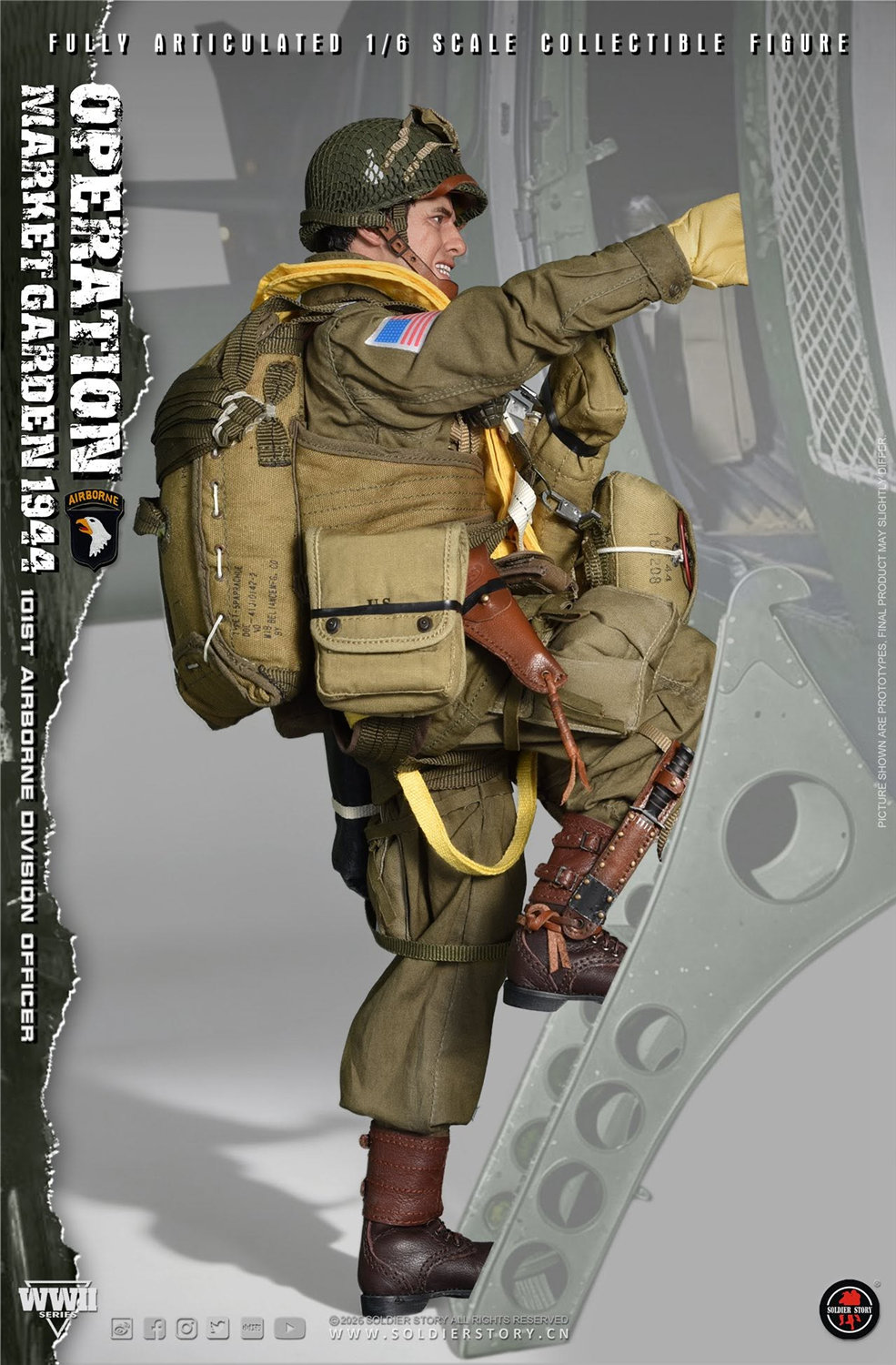 超レア 米軍実物 AN−6552 予約 Soldier Story 1/6 WW2 マーケット・ガーデン作戦 第101空挺
