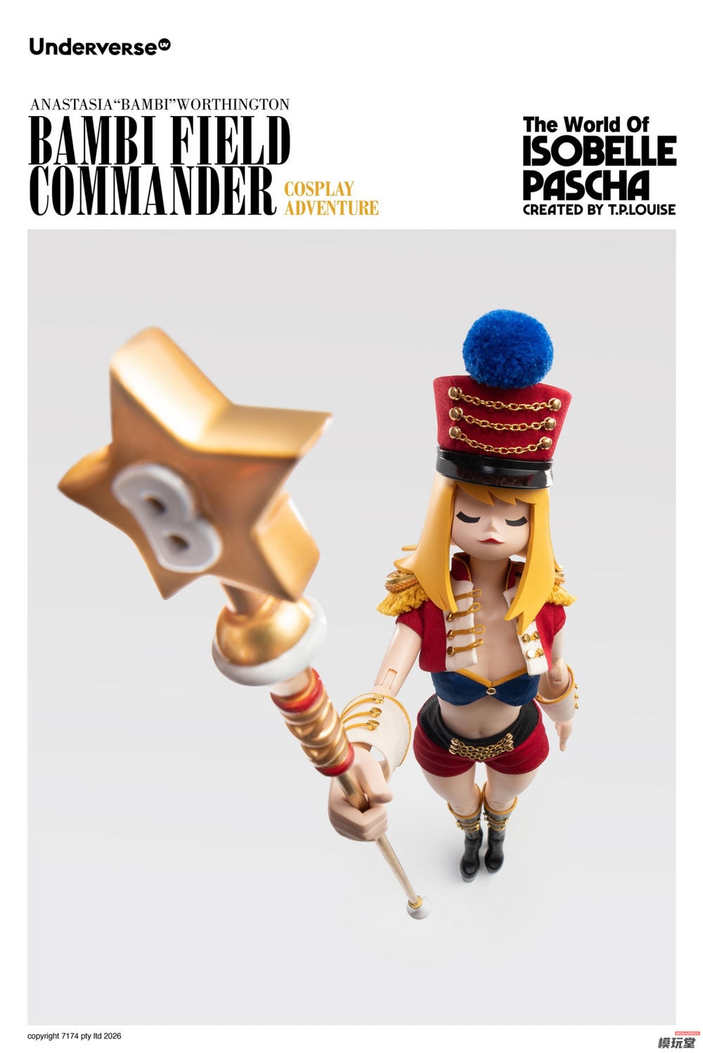 予約 Underverse 1/6 The World of Isobelle Pascha - FIELD COMMANDER